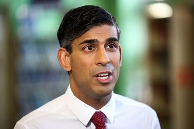 Prime Minister Rishi Sunak speaks to the media as he urged health leaders at an emergency meeting to take "bold and radical" action to alleviate the winter crisis in the NHS.