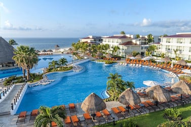 Moon Palace Resort is one of several properties in Mexico and Jamaica offering travellers a free 14-day quarantine stay if they test positive for Covid-19 before checking out. Courtesy Your Golf Travel. 