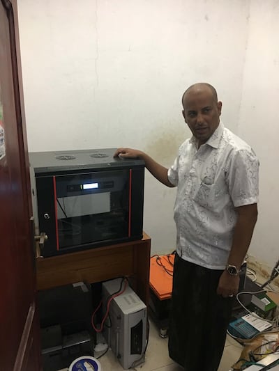 Salah Al Amari, Salamatik's manager, says his radio is in need of funding to replace the radio’s current FM transmitter with a bigger one that would cover the entire coastal area of Hadramout. 