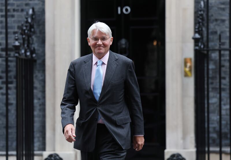 Andrew Mitchell has said the UK's efforts to boost Gulf ties are 'moving in the right direction'. EPA