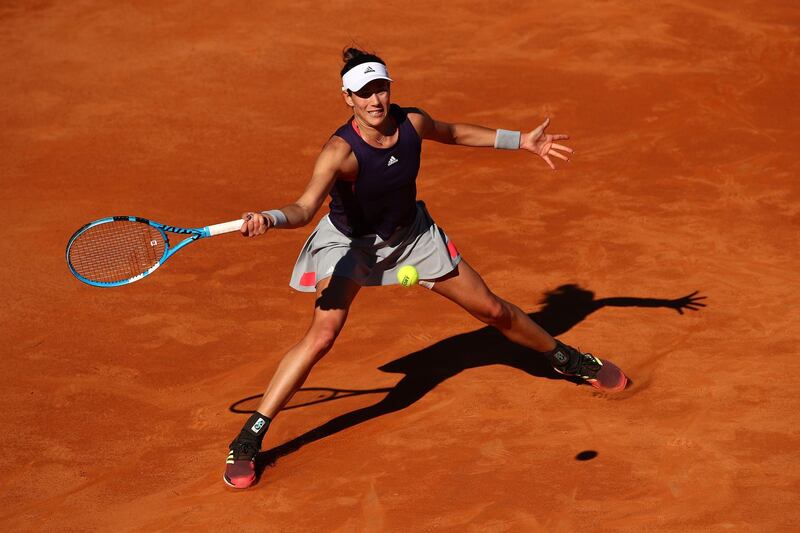 Garbine Muguruza. The 2016 champion is struggling for form these days and the Spaniard has a difficult start against Taylor Townsend. Getty