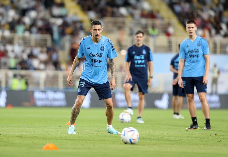 Argentina attacker Angel Di Maria.