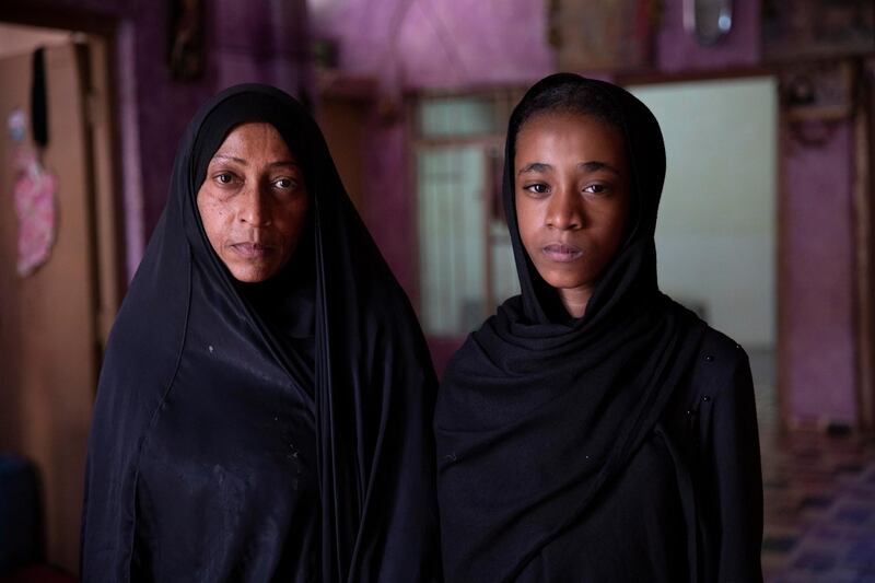 STRICTLY NO USE BEFORE 05:00 GMT (09:00 UAE) 18 JUNE 2020

Ghania (left) and her daughter Iman at their home in Basra, Iraq. ; Southern Iraq is home to around 160,000 members of the Bidoon community, who arrived in large numbers from Kuwait following the 1991 Gulf War. Short for bidoon jinsiya ("without nationality," in Arabic), they are a stateless minority who mostly live on the margins of society, with no identity documents or access to basic services including education and healthcare. With funding from UNHCR, the Iraqi NGO, Mercy Hands, has been working since 2017 to help members of the estimated 30,000-strong Bidoon community around the southern city of Basra to acquire Iraqi nationality and identity papers. Its small team of lawyers has so far helped some 500 families to gain their nationality, a legal process that can take up to a year. As citizens they are able to move around freely without fear of being caught without papers, access medical treatment and register their children for school.