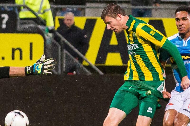 ADO Den Haag player Michiel Kramer shown during an Eredivisie match in October. The striker's reported move to Baniyas has been called off. Kay int Veen / EPA / October 24, 2014