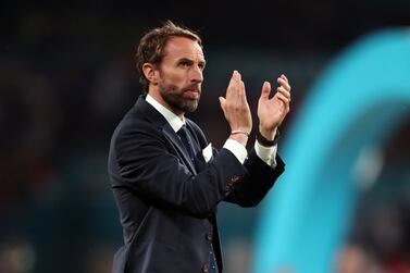 England manager Gareth Southgate following the UEFA Euro 2020 Final at Wembley Stadium, London. Picture date: Sunday July 11, 2021.