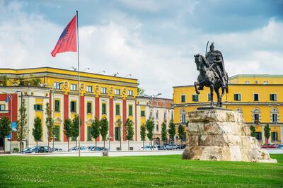 Skanderbeg Square is named after Albania’s national hero, Gjergj Kastrioti better known as Skanderbeg . Getty Images