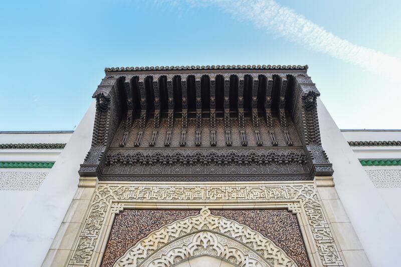 The Grand Mosque of Paris stands as one of the most commanding buildings in the French capital.