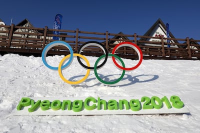 FILE - IOC Bans Russia from 2018 Winter Olympics PYEONGCHANG-GUN, SOUTH KOREA - FEBRUARY 4:  The Olympic rings is seen in Hoenggye town, near the venue for the Opening and Closing ceremony ahead of PyeongChang 2018 Winter Olympic Games on February 4, 2017 in Pyeongchang-gun, South Korea.  (Photo by Chung Sung-Jun/Getty Images)