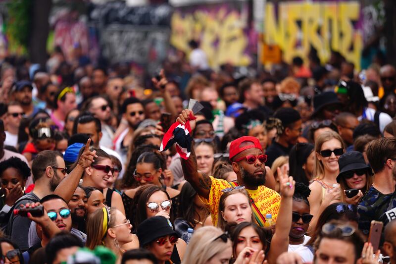 The Notting Hill Carnival has returned to London for the first time in two years. PA
