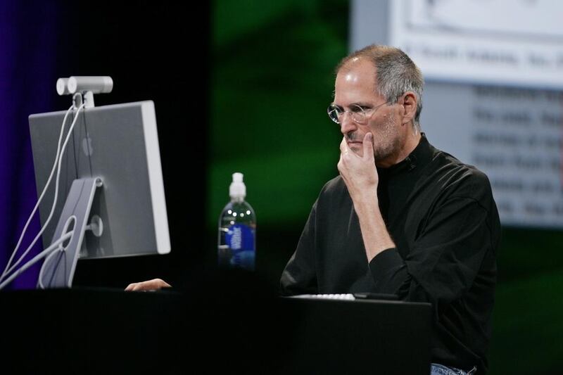 Apple CEO Steve Jobs' biological father was Syrian. AP  