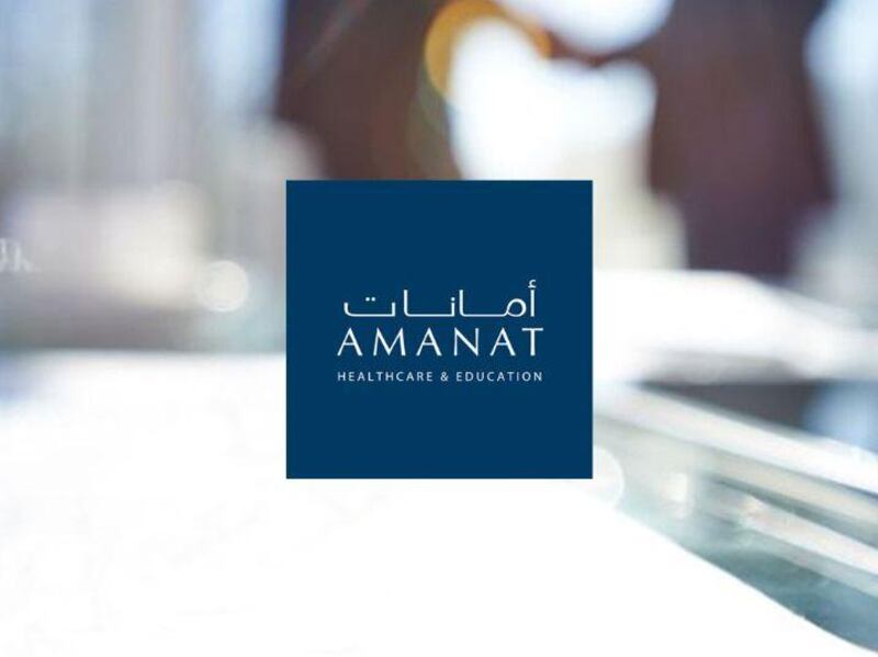 Amanat plans to focus on health care, with a focus on post-acute care and rehabilitation services in the Mena region. Courtesy Amanat