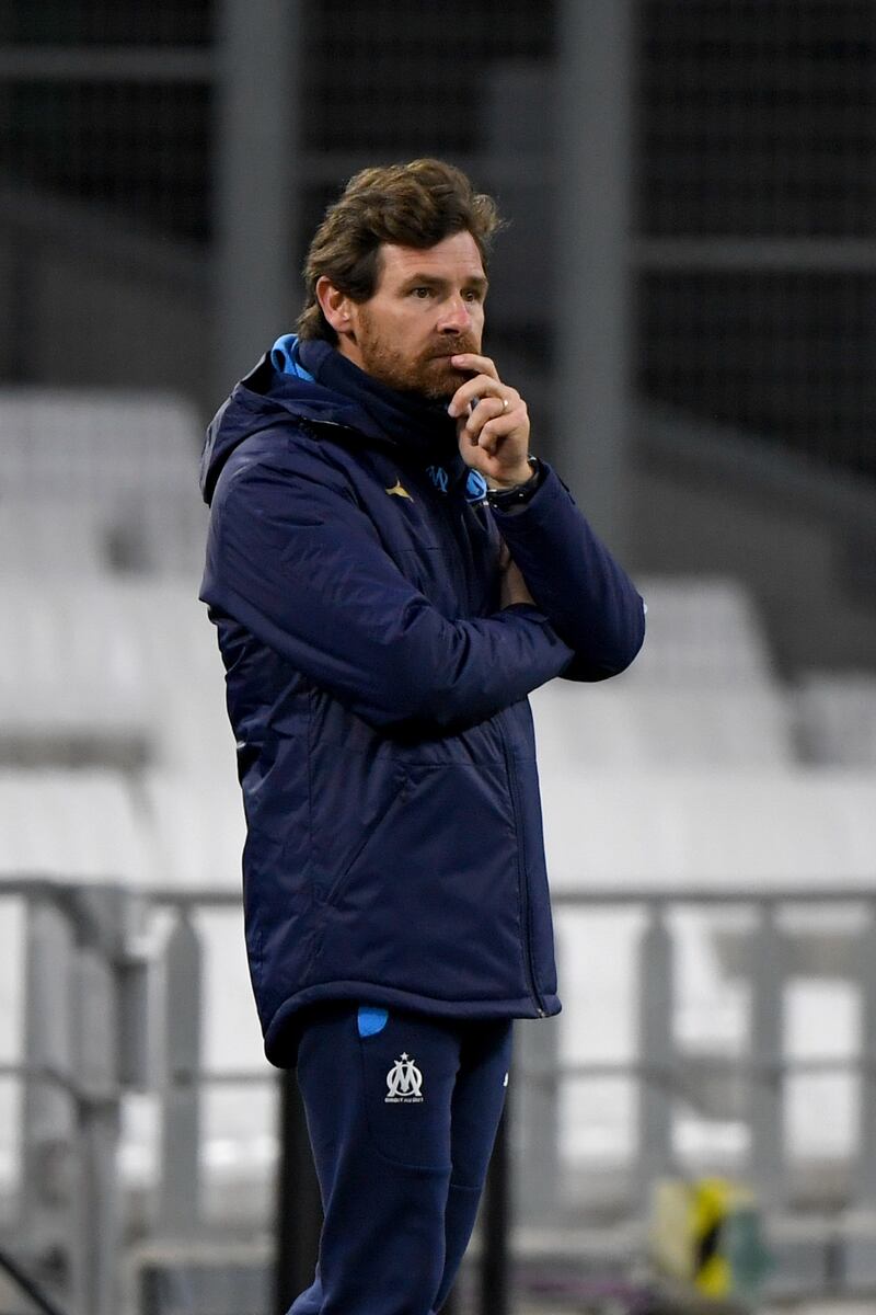 Marseille manager Andre Villas Boas. AFP