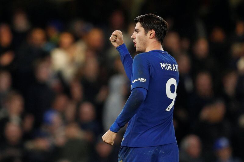 Striker:  Alvaro Morata (Chelsea) – Scored his most important Chelsea goal to date against the team he was tipped to join, a fine headed winner versus Manchester United. John Sibley / Reuters