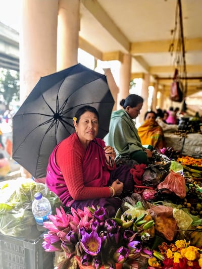 A scene from Nupi Keithel Market. Courtesy Kalpana Sunder