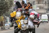 Israel-Gaza war live: Thousands of Gazans flee Rafah and Jabalia after Israeli threats