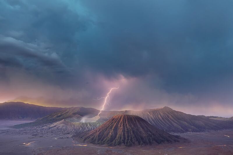 Second Place - Landscape, Hendy Wicaksono, Indonesia. Bromo Tengger Semeru National Park is one of the 10 priority tourist destinations in Indonesia.