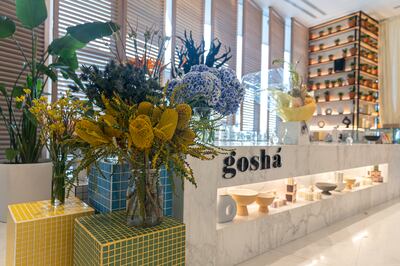 Gosha will be hosting flower decoration workshops at The Abu Dhabi Edition this July. Courtesy The Abu Dhabi Edition