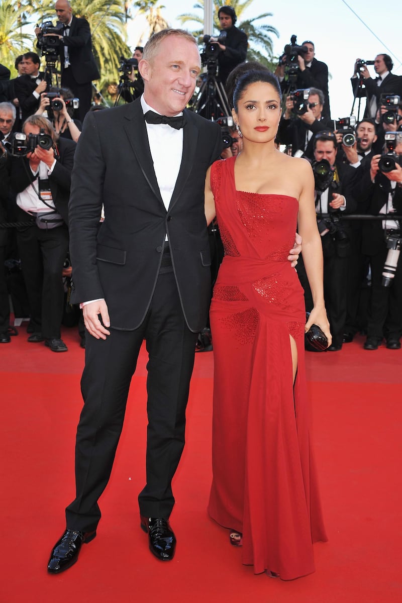 CANNES, FRANCE - MAY 14:  Actress Salma Hayek and  Francois-Henri Pinault attends the "IL Gattopardo" Premiere at the Palais des Festivals during the 63rd Annual Cannes Film Festival on May 14, 2010 in Cannes, France.  (Photo by Pascal Le Segretain/Getty Images)