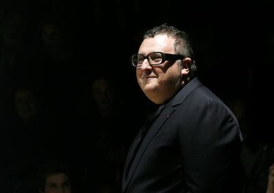 Israel designer Alber Elbaz, seen here in 2015. Photo Reuters