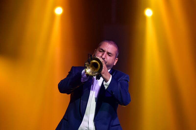 French-Lebanese trumpet player, composer and arranger Ibrahim Maalouf also performed.