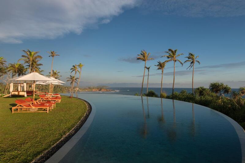 Cape Weligama’s Moon Pool in Sri Lanka. Photo courtesy Sebastian Posingis