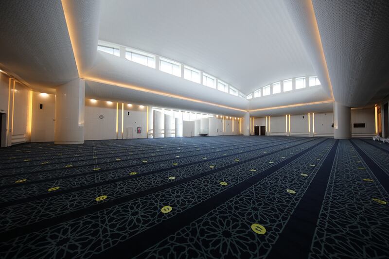 Aldar has previously built mosques located at Ansam, West Yas, Al Ghadeer, Al Falah, Golf Gardens and Watani. Courtesy Aldar Properties