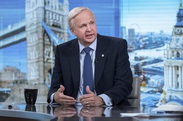 BP chief executive Bob Dudley. BP beat expectations and increased its cash flow on higher production. Bloomberg