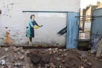 Banksy's other fine art: Moving the masterpieces