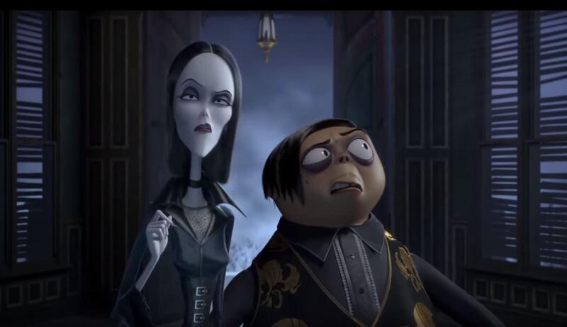 The Addams Family return for a new animated film. MG / YouTube