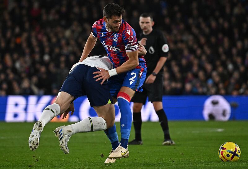 Joel Ward 4: Had shot deflected out for corner just after break but minutes later was beaten to header by Kane when visitors went in front, and the moves Spurs second and third goals came down Ward’s flank as well. AFP