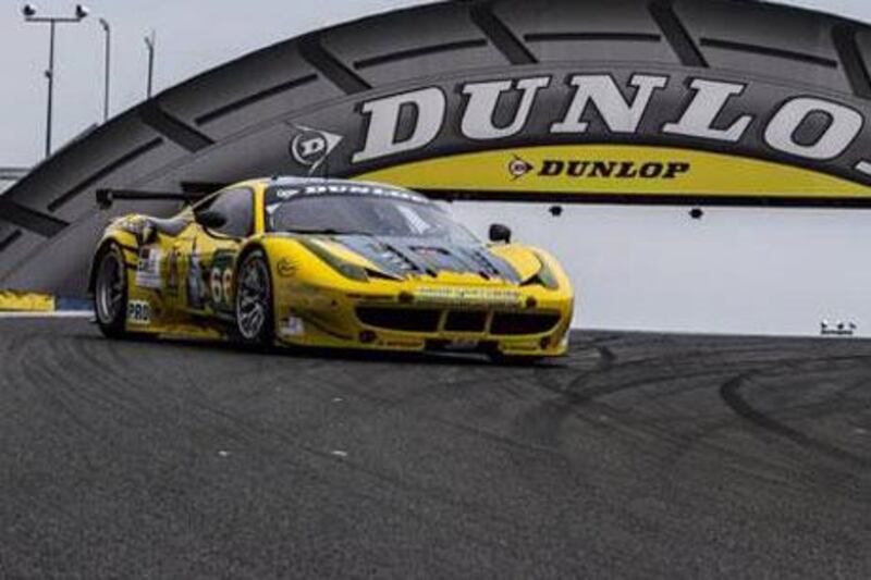 A crash during practice forced Khaled Al Qubaisi and team to miss the first qualifying session for the 24-hour endurance race.