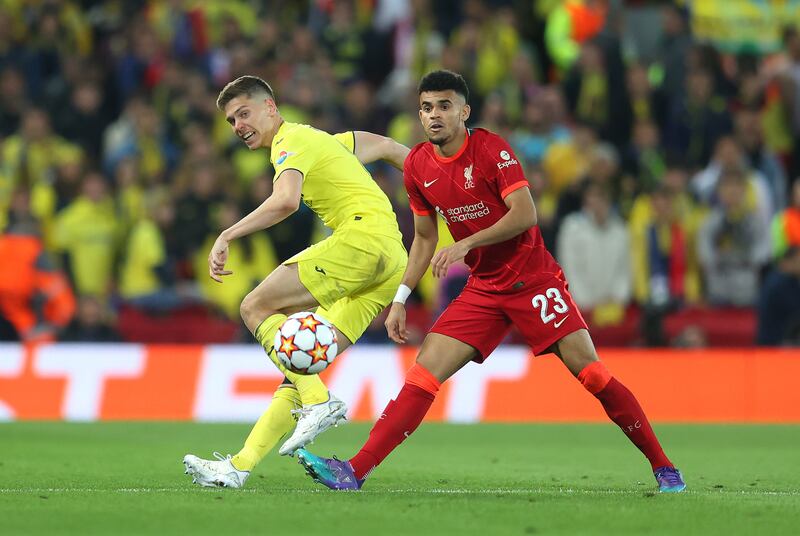 Juan Foyth – 6. The Argentine got tied up in a tussle with Diaz. He did well in the first half but looked weary as the game went on. Getty Images