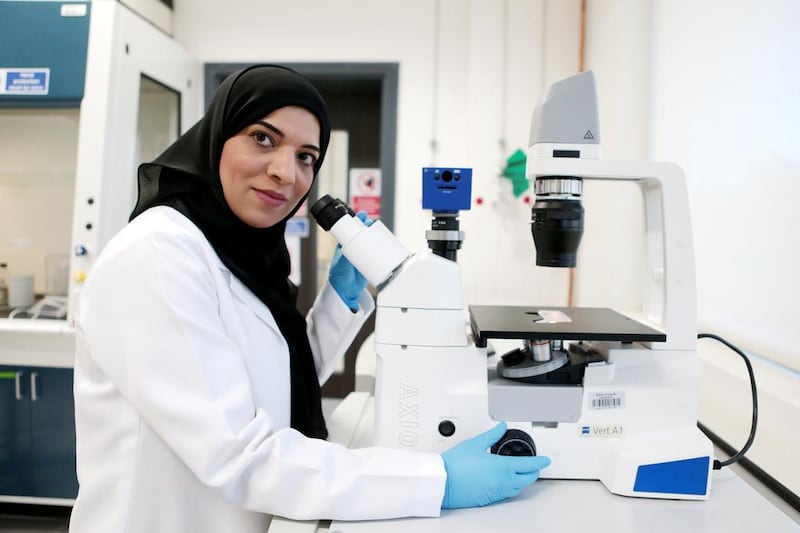 Award winner Dr Habiba Al Safar has made crucial breakthroughs in controlling diabetes and has championed the role of women in medicine and disease prevention. Christopher Pike / The National