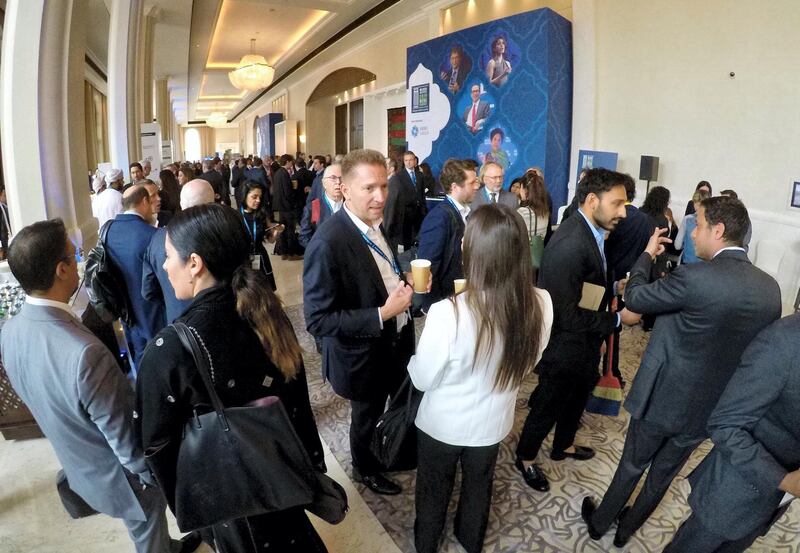 Delegates attending the Milken Institute 2019 MENA Summit held  at The St. Regis Saadiyat Island Resort in Abu Dhabi. Photos by Pawan Singh