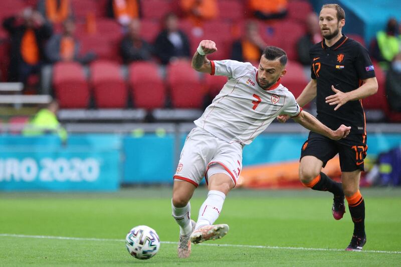 Ivan Trickovski - 6: Midfielder thought he had scored with cool finish early on but was denied by offside flag. Brilliant header off line to prevent De Ligt scoring just after break. AFP