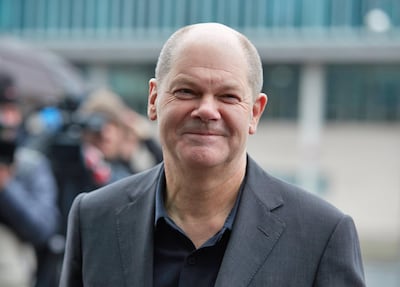 epa06502877 (FILE) - Olaf Scholz, first mayor of Hamburg and vice chairman of the Social Democratic Party (SPD), arrives for coalition talks at the headquarters of the Christian Democratic Union (CDU), the Konrad-Adenauer-Haus, in Berlin, Germany, 03 February 2018 (re-issued 07 February 2018). German media reports on 07 February 2018 state Olaf Scholz may according to unconfirmed reports become the new German finance minister, replacing acting Minister of Finance Peter Altmaier of the Christian Democratic Union (CDU). The three German parties, conservative CDU, CSU and social democratic SPD have been conducting coalition talks to form a new government, four months after the general election in September 2017.  EPA/HAYOUNG JEON