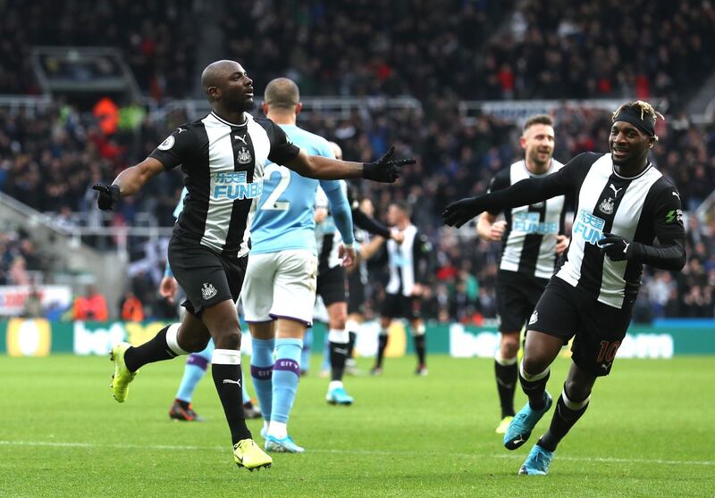 Left-back: Jetro Willems (Newcastle United) – After scoring against Liverpool, he also struck against Manchester City. The Dutchman was also part of a defiant defensive display. Getty Images