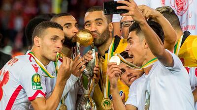 Wydad Casablanca's players become the fifth of the seven teams scheduled to compete at the Club World Cup following their two-legged African Champions League triumph over Egypt's Al Ahly. Several Casablanca players are regulars with the Morocco international team including striker Achraf Bencharki and midfielder Ismail Haddad. Fadel Senna / AFP