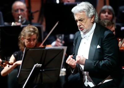 Placido Domingo will perform in the opera for the first night only and the show run for three evenings in total. Getty Images