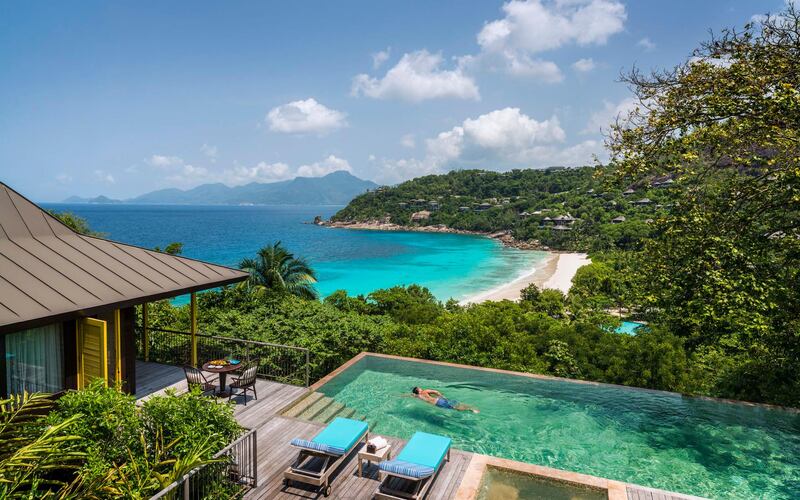Four Seasons Resort Seychelles. Courtesy Four Seasons