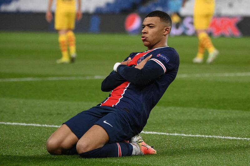 Kylian Mbappe (PSG) - 22 years 80 days. AFP