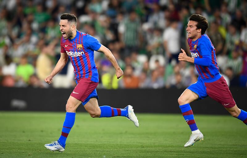 Jordi Alba – 8. Set up Fati’s equaliser, then hit a 93rd minute rocket, a left foot volley, to win the match – and make sure his team play Champions League football next season. “It’s a shame we started to win too late this season,” he said. “Barcelona should be fighting for every objective, but we will finish second.” AP