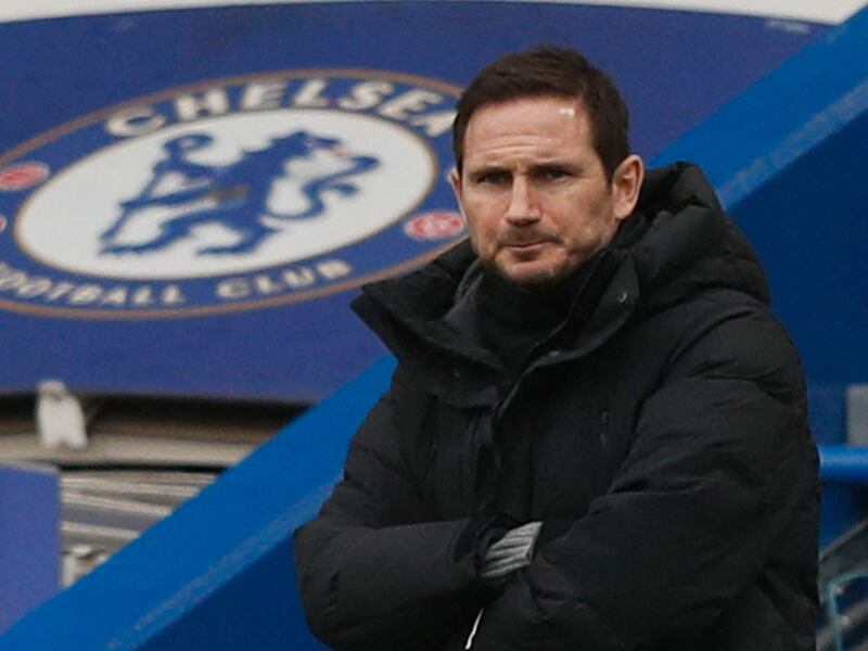 Frank Lampard was previously Chelsea manager from July 2019 until he was sacked in January 2021. AFP
