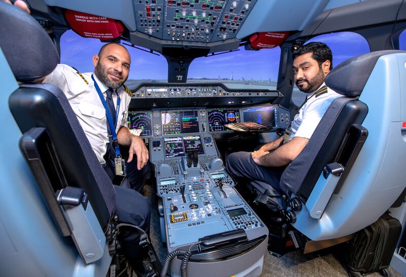 Demand for pilots will outstrip supply in most regions globally, according to a study by consultancy Oliver Wyman. Victor Besa / The National