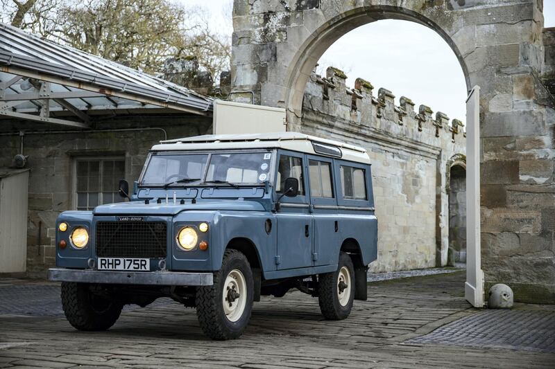 A classic Defender from 1977.