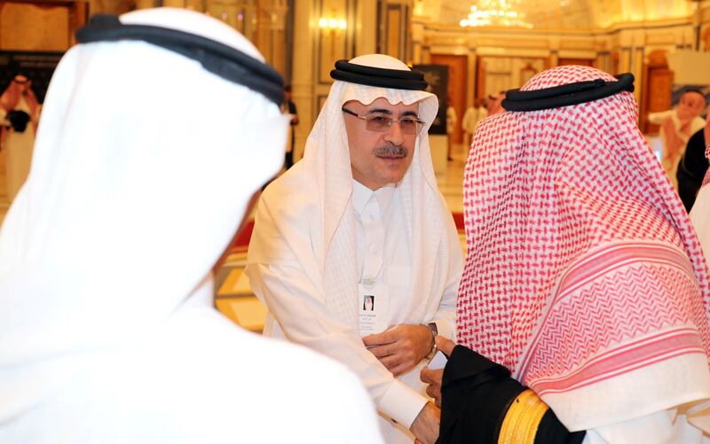 Amin Nasser, President and Chief Executive Officer of Aramco arrives to the Future Investment Initiative conference in Riyadh, Saudi Arabia October 24, 2017. REUTERS/Hamad I Mohammed