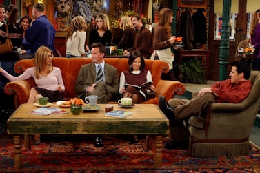 The 'Friends' sofa was pretty much the seventh member of the gang. Courtesy Warner Bros 