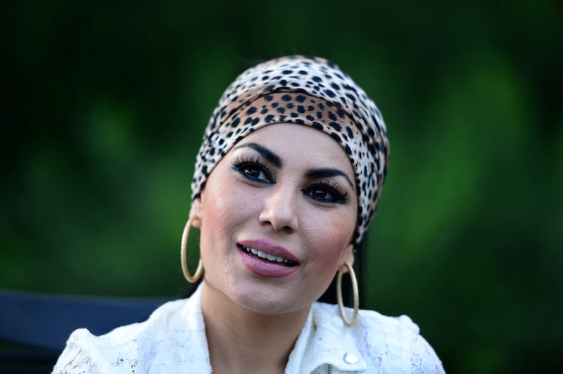 Aryana Sayeed has been a driving force for Afghanistan's pop music scene. AFP
