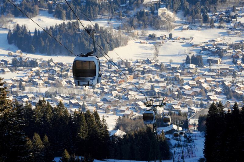 Megève was turned from a market town into an elegant ski resort by the Rothschild family. Adam Batterbee