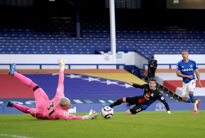 Goalkeeper: Vicente Guaita (Crystal Palace) – Made a series of stunning saves to deny Richarlison and Dominic Calvert-Lewin a goal and earn Palace a point at Goodison Park. PA wire
